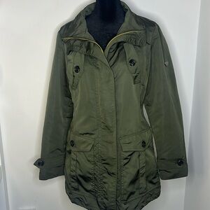 1 Madison Luxe Outerwear Olive Green Jacket Size XS